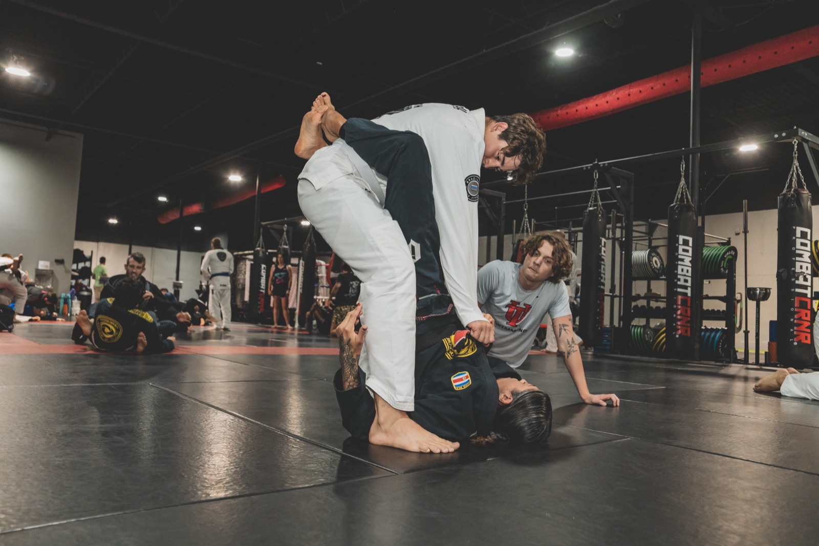 Instructor demonstrating a technique at South Tampa Jiu-Jitsu & MMA